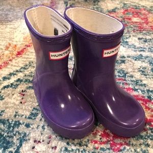 💟 Girls Hunter Boots 💟